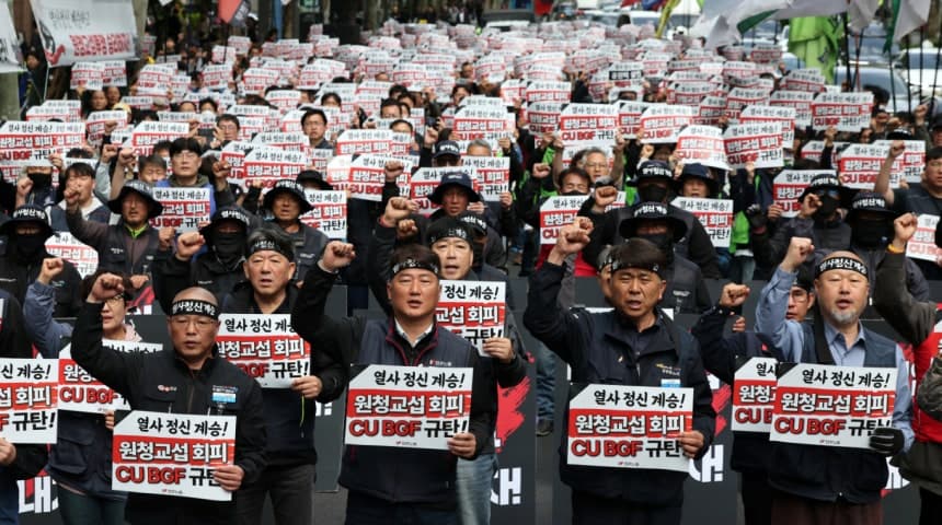 정부 개입 어디까지…CU 물류 협상에 노동정책 '시험대'