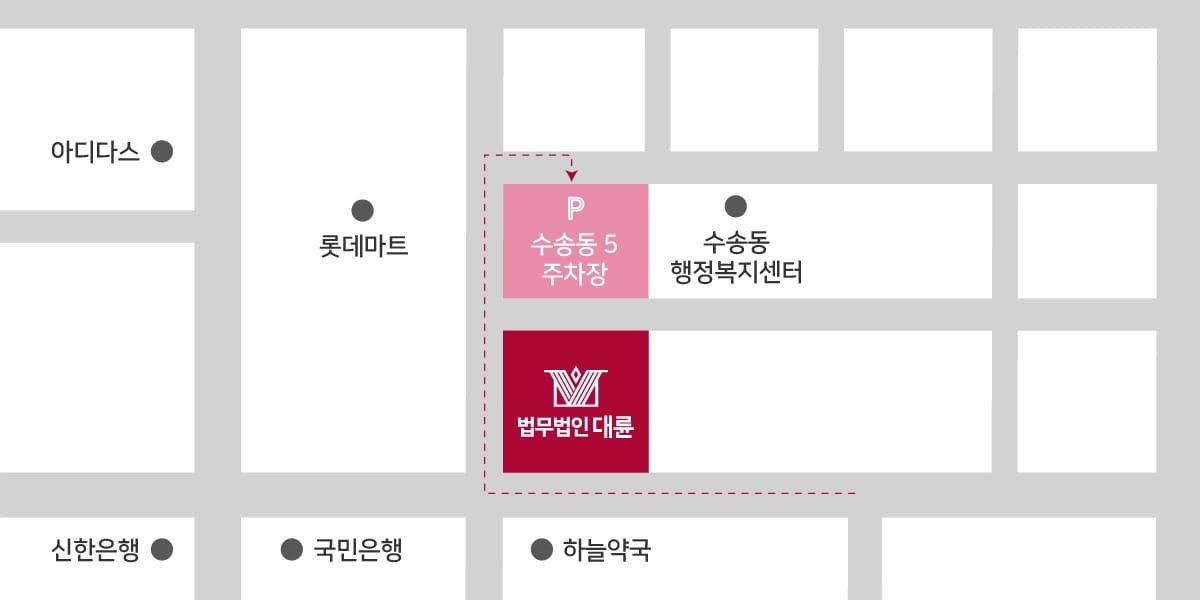 군산 사무소 약도